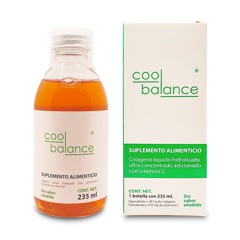 Cool Balance® - Proteína de Colágeno Líquido Hidrolizado con Vitamina C